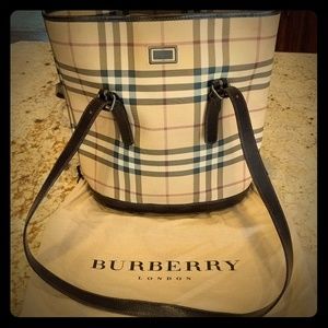 Authentic Burberry Bucket Bag